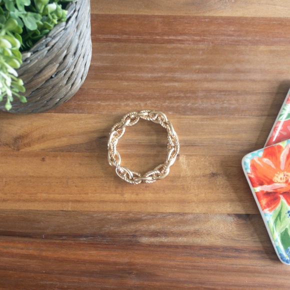 Charming Charlie Gold Chain Bracelet - Picture 2 of 3